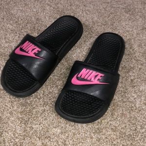 Nike slides!